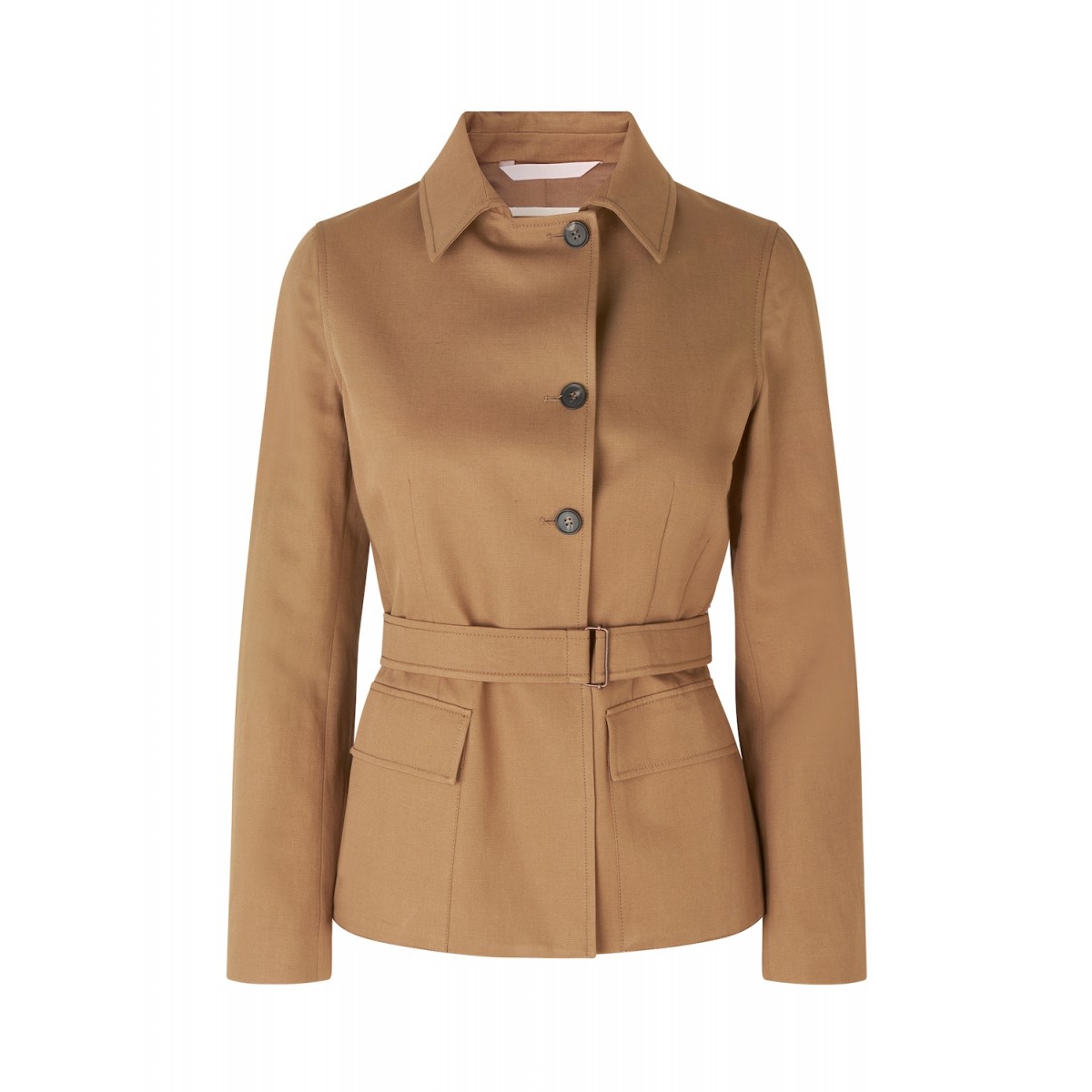 Elise Gug Safari Jacket Bianca Octopus Sienna Jakke Cognac