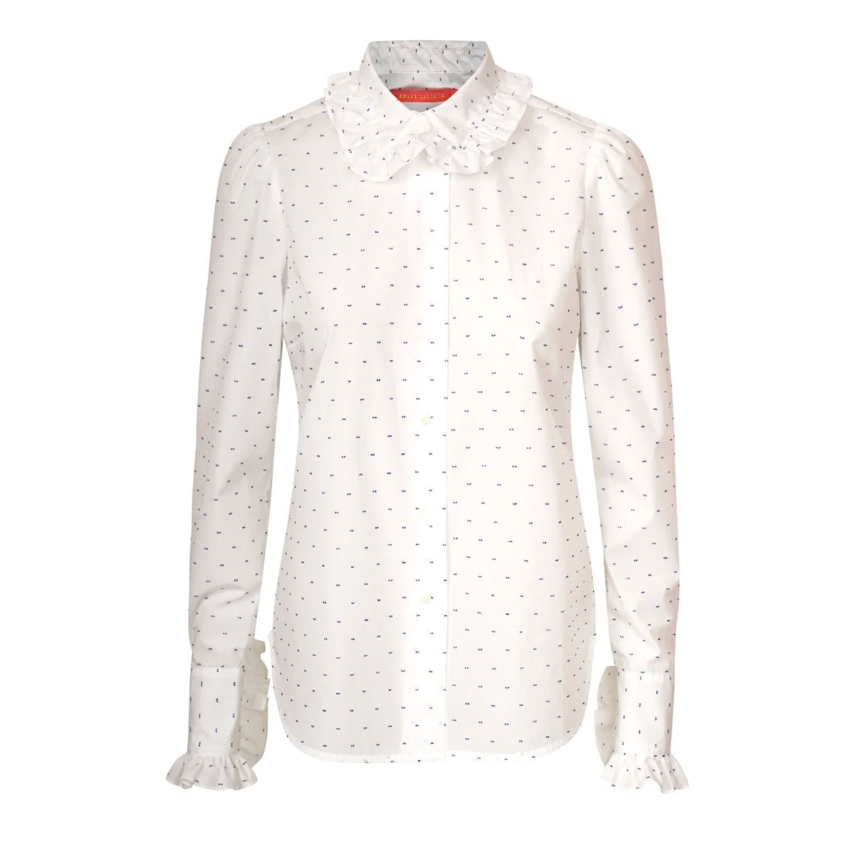 BRITT SISSECK JUNE skjorte med prikker
