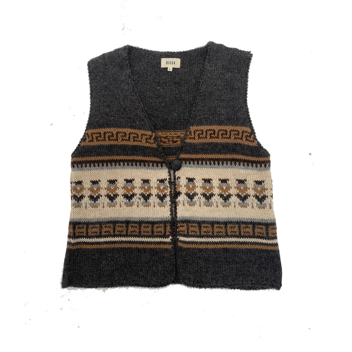 Diega Gilet Gabo Vest Mønstret