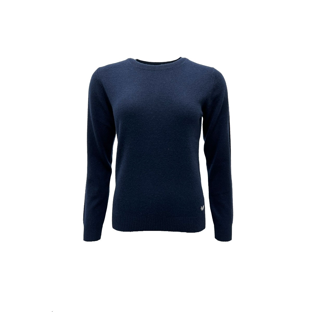 WUTH CASHMERE Classic PULLOVER Navy