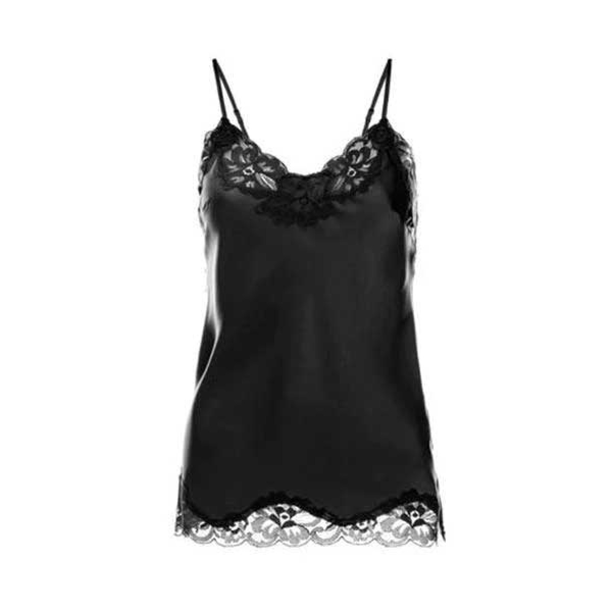 Gold Hawk Silketop Floral Black