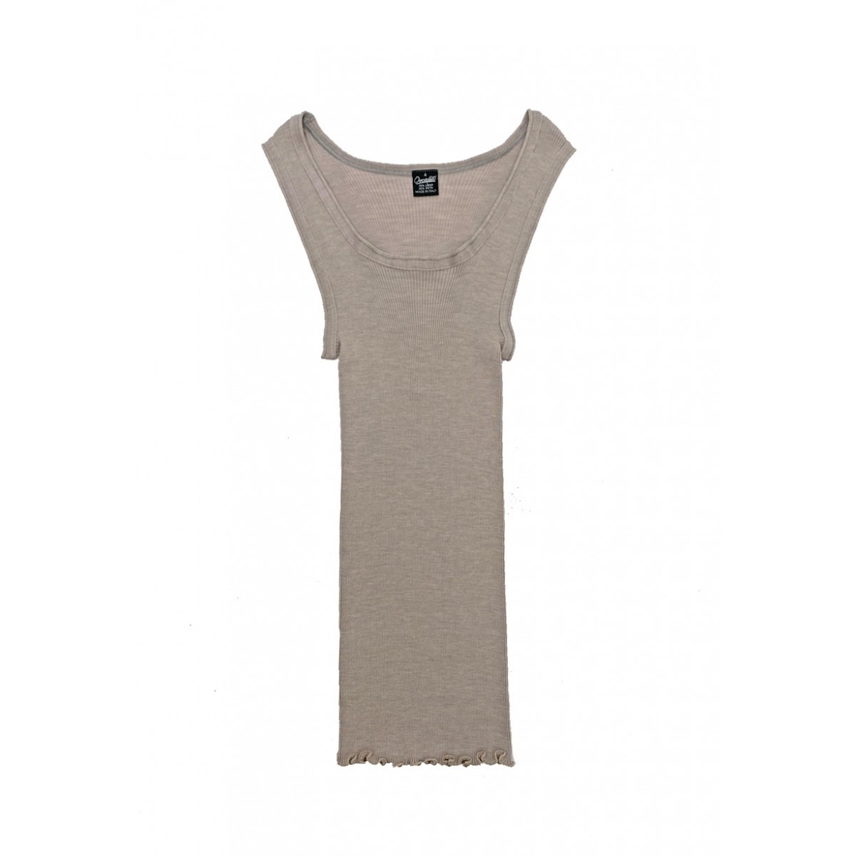 Oscalito Top i uld/silke Beige