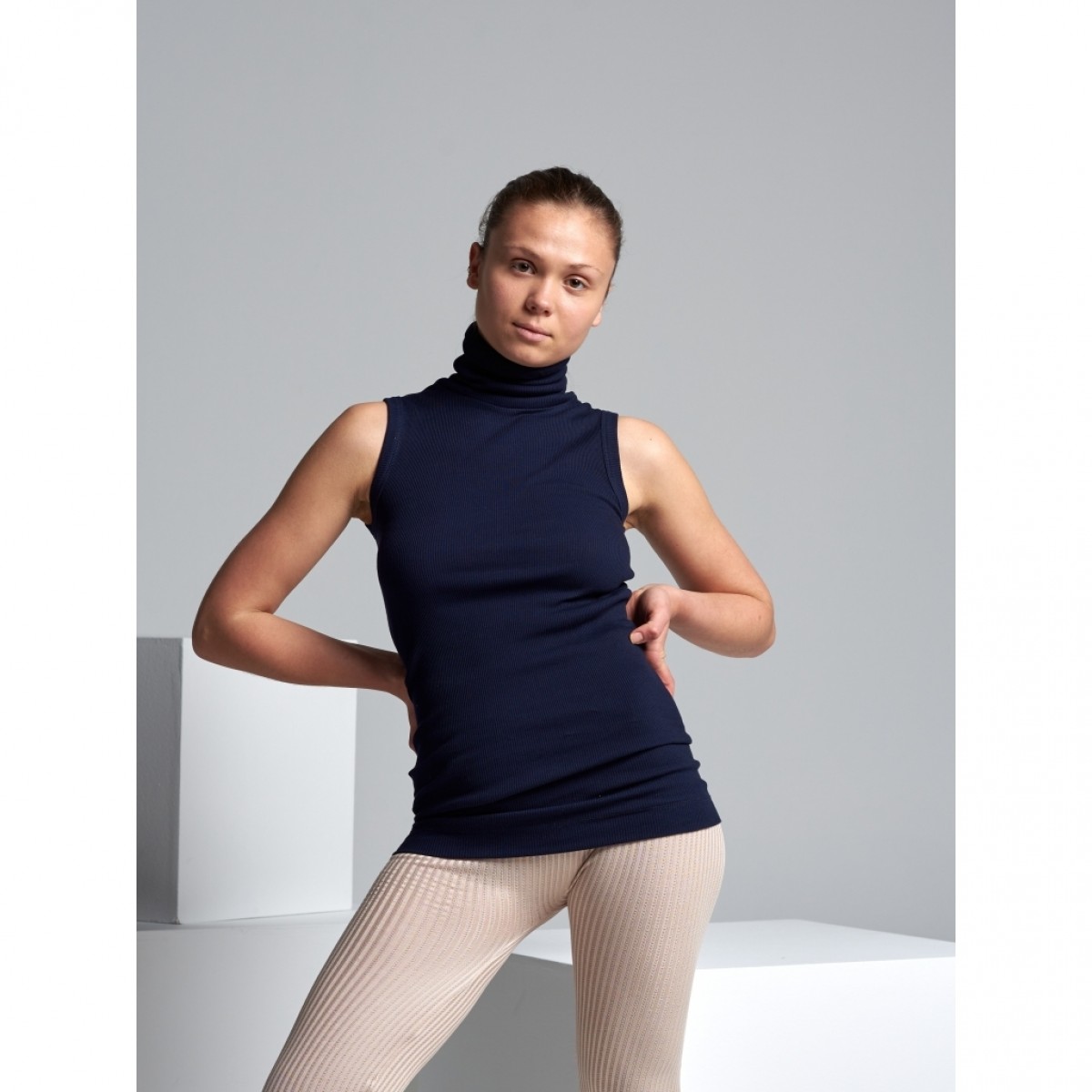 Seamless Basic Fleur Rullekrave Night Sky