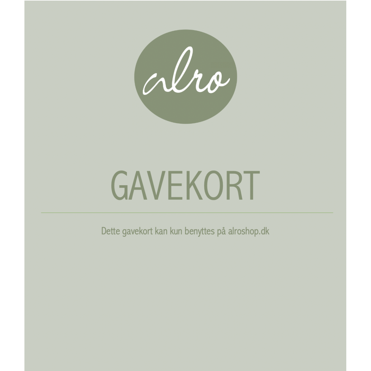 Gavekort 