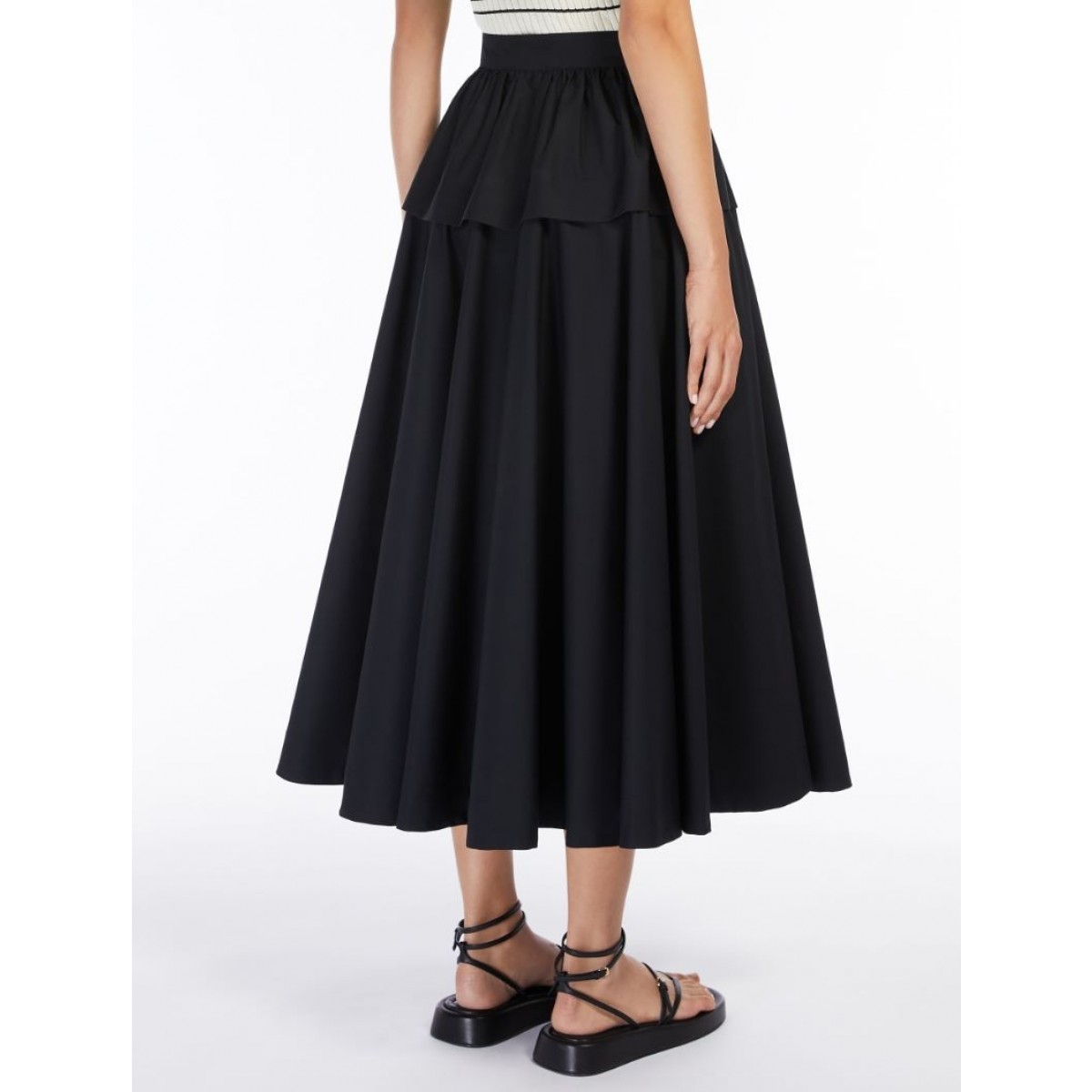 SportmaxBoemiaSkirtNederdelSort-01