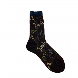 ANTIPAST STRØMPER Morris Garden AM-754 Dark Brown
