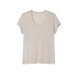 American Vintage JAC48 T-shirt Creme Melange