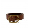 Gavazzeni Læderbælte Cognac