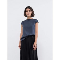 Ahlvar Gallery Yui Top Blue grey